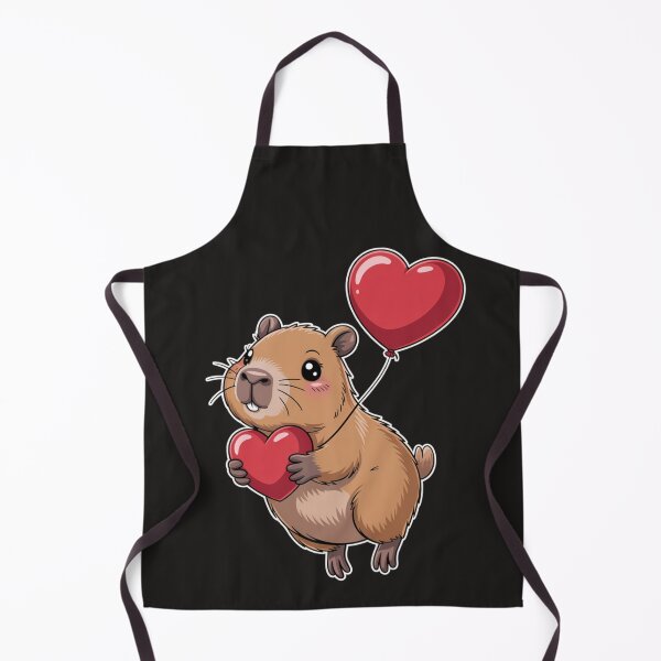 Item preview, Capybara Heart Valentine Love Happy Valentine's Day designed and sold by Clairenity Studio.