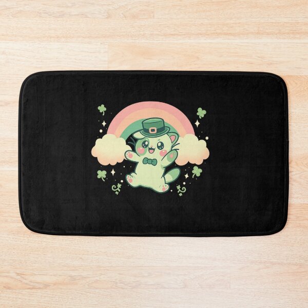 Item preview, Lucky Clover Kitty - St. Patrick's Day Vibes designed and sold by PowerSSales.