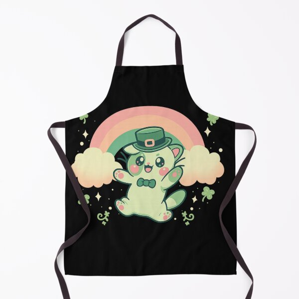 Item preview, Lucky Clover Kitty - St. Patrick's Day Vibes designed and sold by PowerSSales.