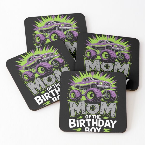 Item preview, Birthday Monster Truck Family Party Mothers Day designed and sold by soundfulamp.