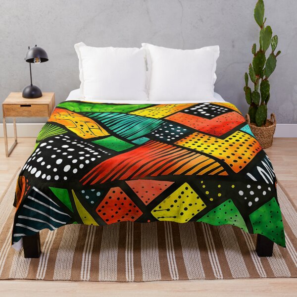 Item preview, Kwanzaa African-American Holiday Colorful Abstract Vibrant Designs  designed and sold by DEC02.