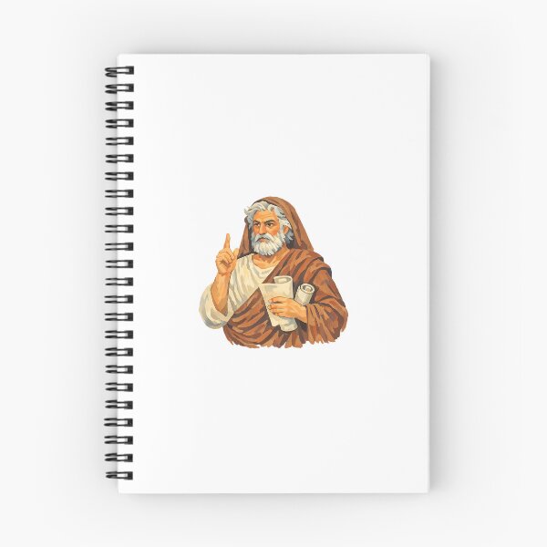 Item preview, Leucippus, Pre-Socratic Greek Philosopher, Gouache Poster Paint designed and sold by shadow-bloom.