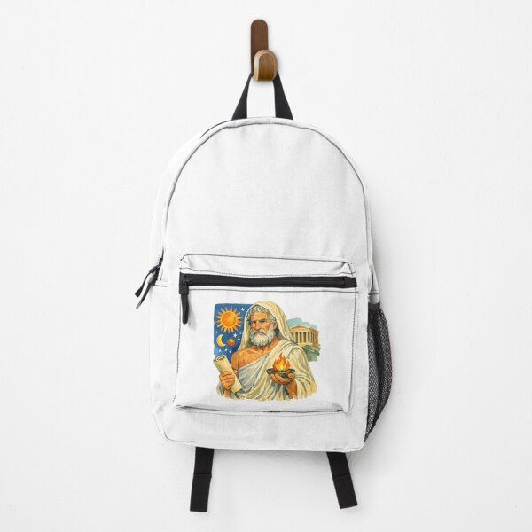 Item preview, Anaxagoras, Pre-Socratic Greek Philosopher, Gouache Poster Paint designed and sold by shadow-bloom.
