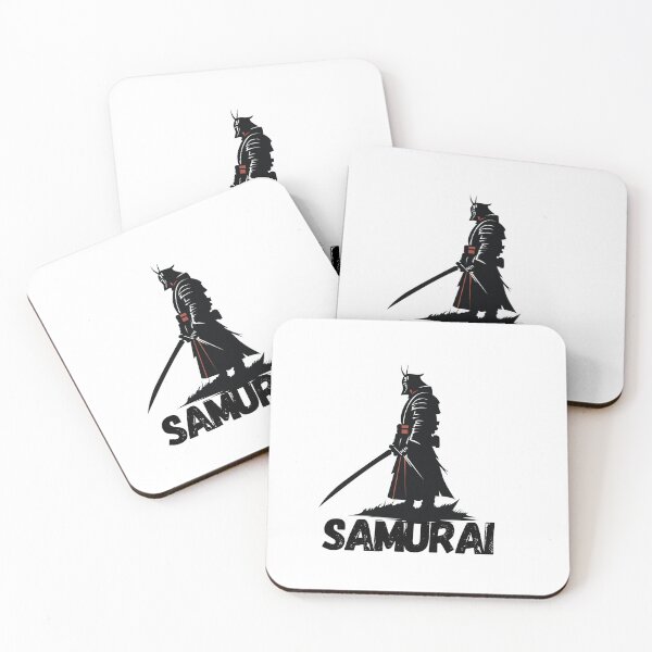 Item preview, Samurai Warrior Silhouette – Japanese Katana Sword Art designed and sold by designRshop999.