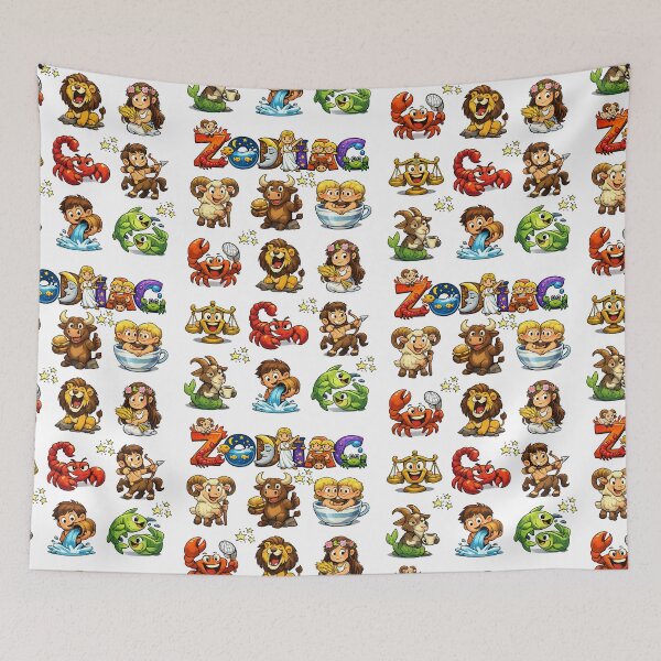 Item preview, Zodiac Collection de-sign Cartoon designed and sold by Arte Cartoon From TagTeam Group.