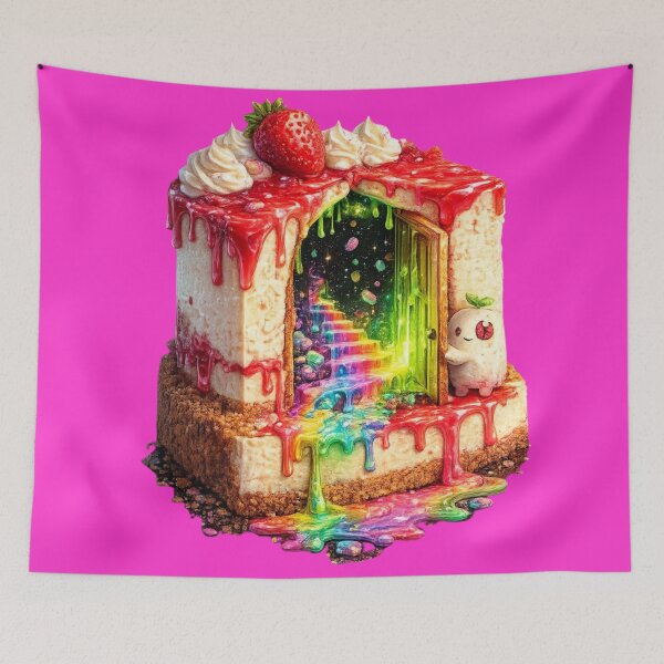 Item preview, Psychedelic Cheesecake Dreams designed and sold by MeghannsMinimalMeals.