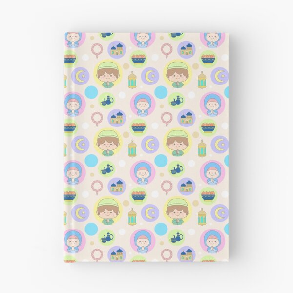 Item preview, Seamless Background Ramadan Pattern with Cute Muslim Kids Mosque Lantern and Iftar designed and sold by nuchz.