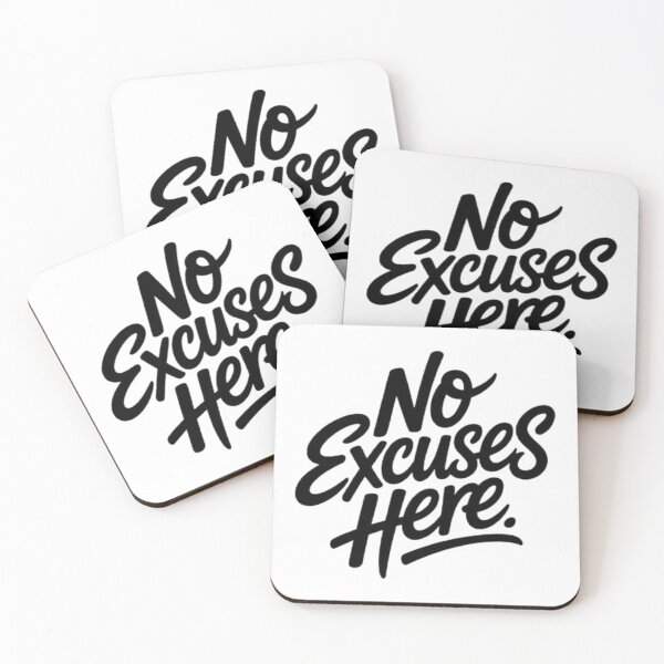 Item preview, No Excuses Here — Only Results designed and sold by NewUSShop.