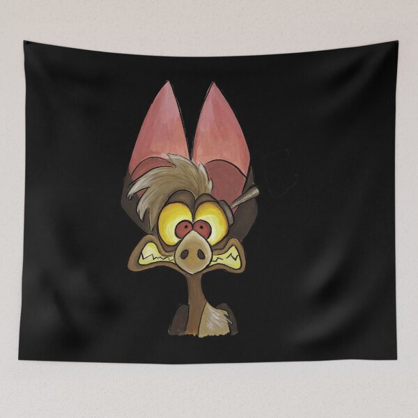 Item preview, Batty Koda From Ferngully Watercolor And Acrylic designed and sold by FineArtsGallery.