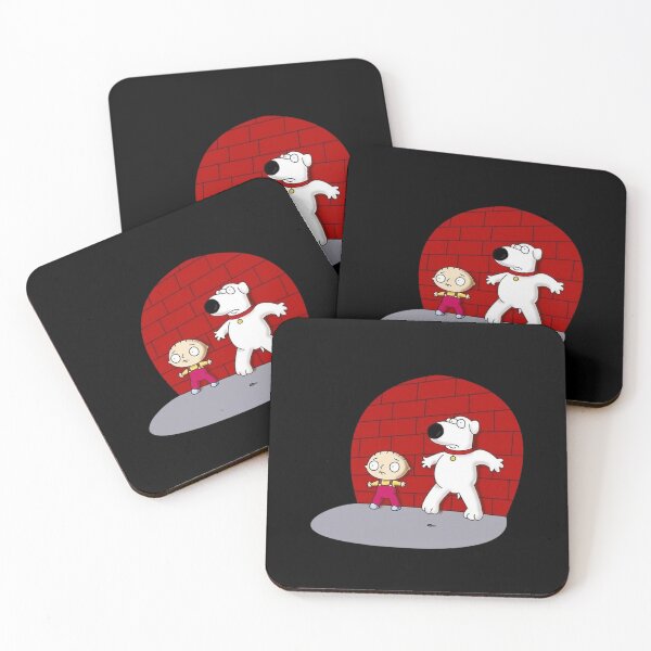 Item preview, Stewie and Brian Red Wall designed and sold by moamaxshop.