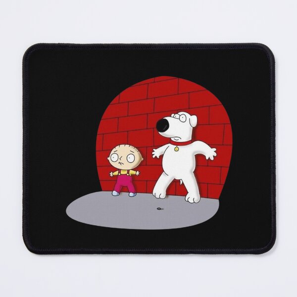 Item preview, Stewie and Brian Red Wall designed and sold by moamaxshop.
