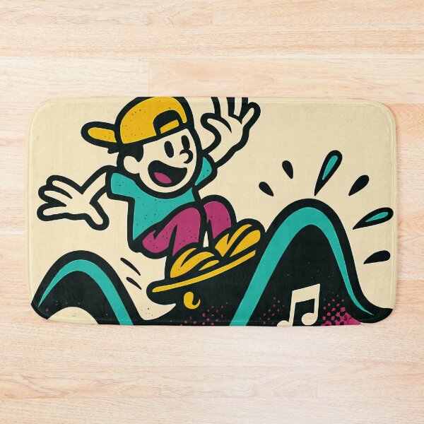 Item preview, The Bass Wave Kid designed and sold by shopbloombloom.