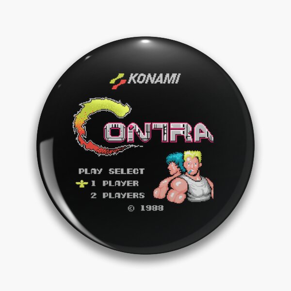 Item preview, Contra Title By Pixelretro designed and sold by zlkfszr.