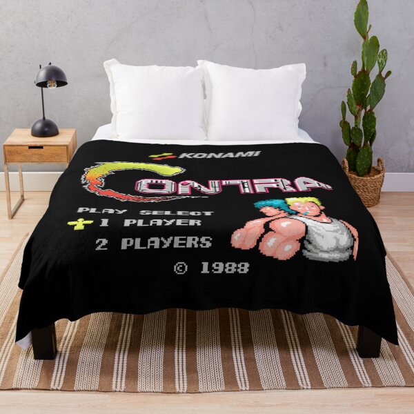 Item preview, Contra Title By Pixelretro designed and sold by zlkfszr.