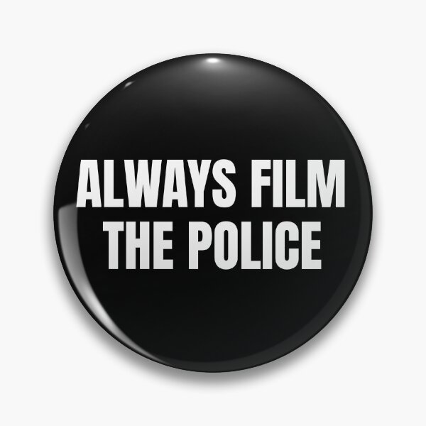 Item preview, Always Film The Police Shirt designed and sold by dgavisuals.