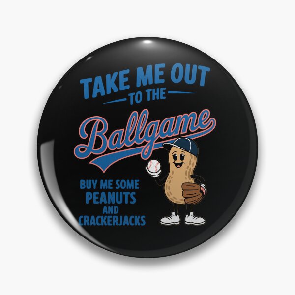 Item preview,  Take Me Out To The Ballgame Peanut Mascot designed and sold by zlkfszr.