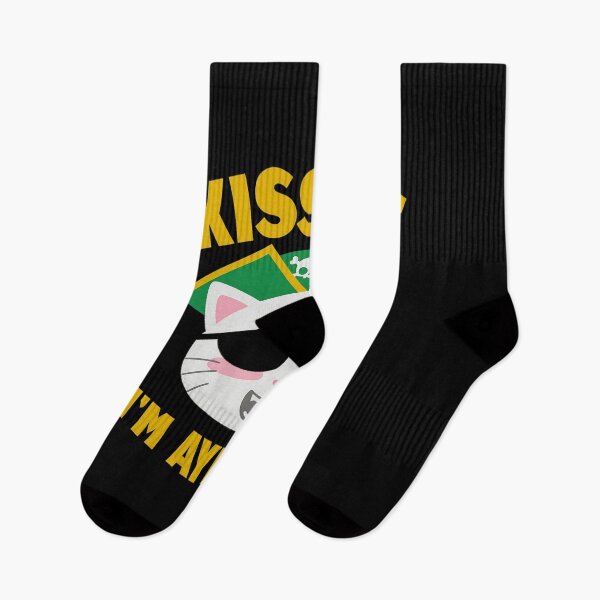 Item preview, Kiss Me I'm Aye-Rish - Pirate Kitty designed and sold by PowerSSales.