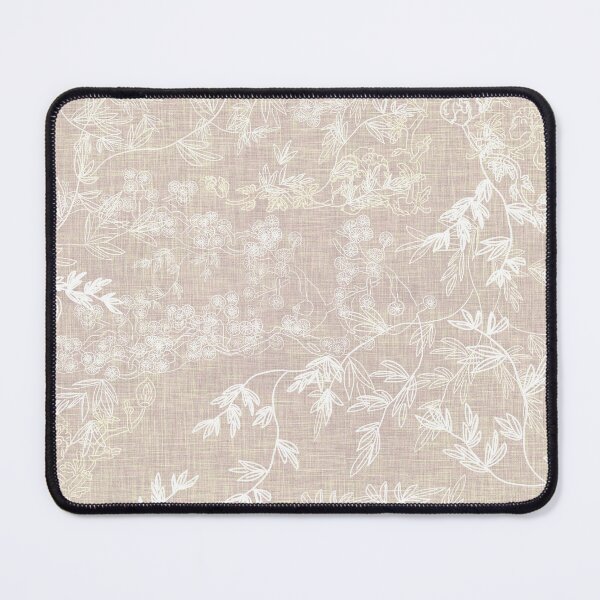 Item preview, Dense Textured Japandi Floral Ditsy Blender - Neutral Taupe Beige White designed and sold by LoveAlways-AEP.