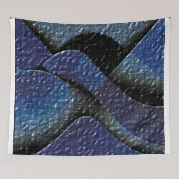 Item preview, four currents dark organic 1.3 muted color geometric abstract design designed and sold by SmashingDeals.