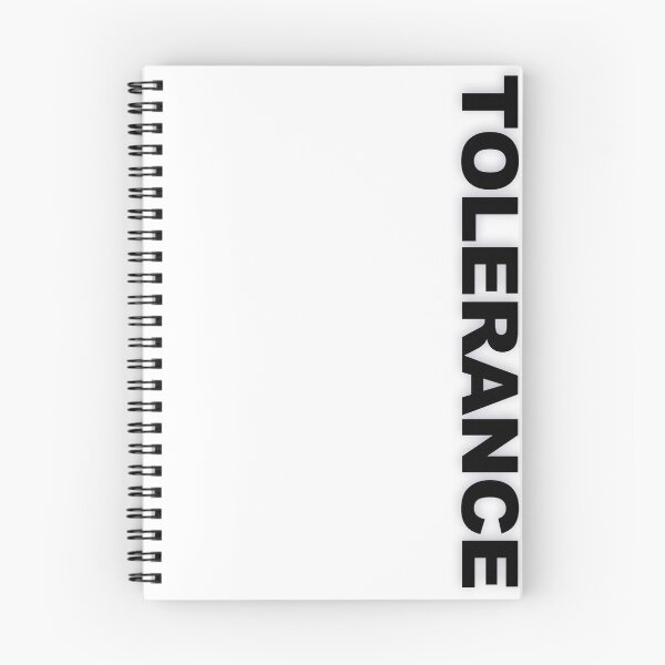 Item preview, TOLERANCE — Black Minimal Bold Type Statement designed and sold by WORDPAUSE.