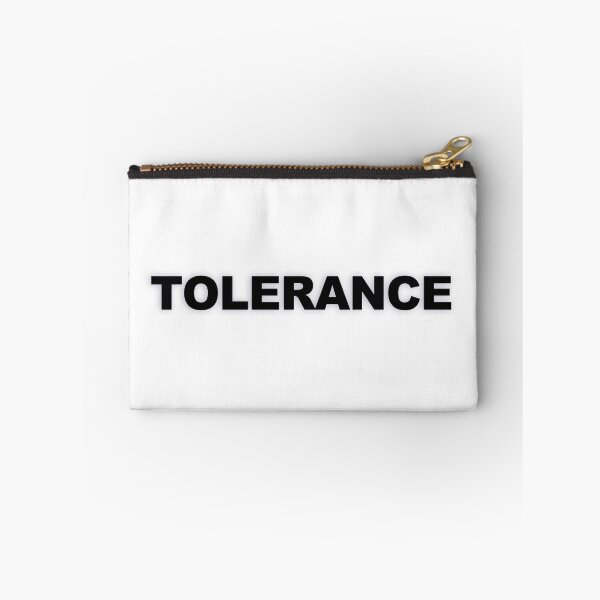 Item preview, TOLERANCE — Black Minimal Bold Type Statement designed and sold by WORDPAUSE.