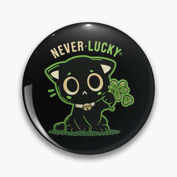Item preview, Never Lucky Kitty - St. Paddy's Day designed and sold by PowerSSales.