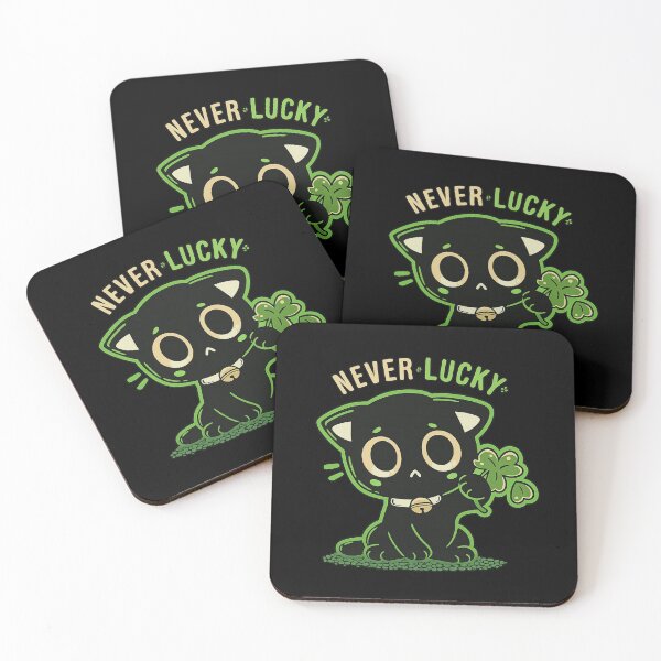 Item preview, Never Lucky Kitty - St. Paddy's Day designed and sold by PowerSSales.