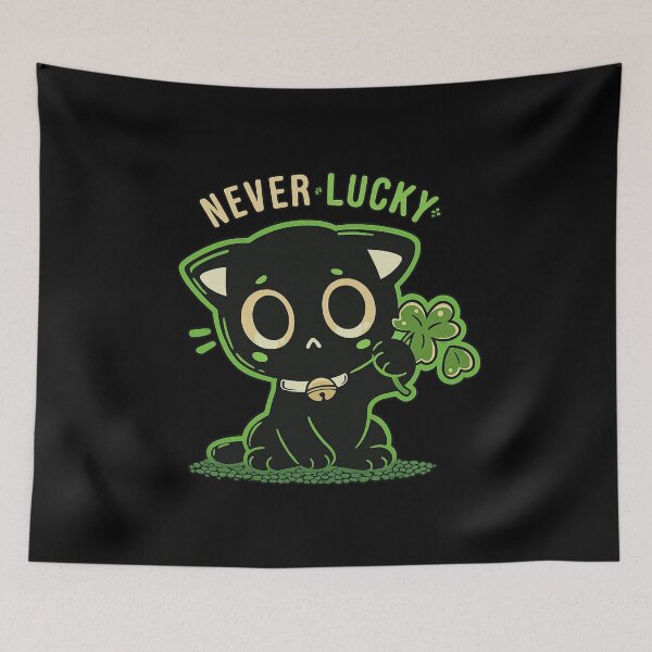 Item preview, Never Lucky Kitty - St. Paddy's Day designed and sold by PowerSSales.