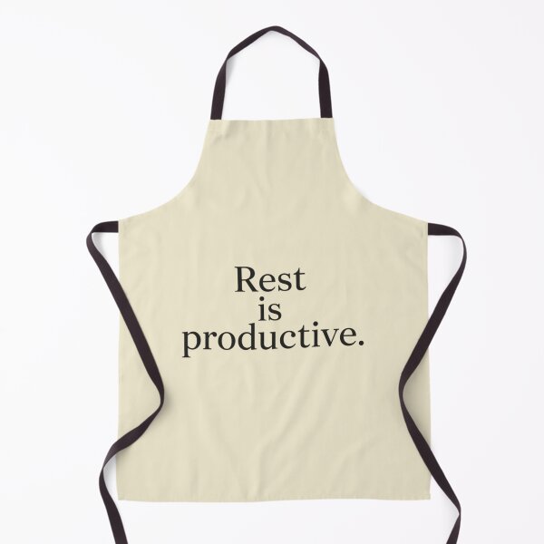 Item preview, Rest Is Productive – Minimal Self Care Typography designed and sold by Irene Catchmind.