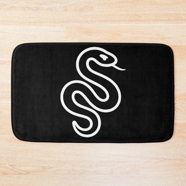 Item preview, Copia de Stylized minimalist snake (negative ver) designed and sold by Moonshroomarts.