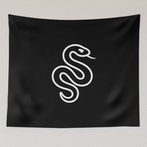 Item preview, Copia de Stylized minimalist snake (negative ver) designed and sold by Moonshroomarts.