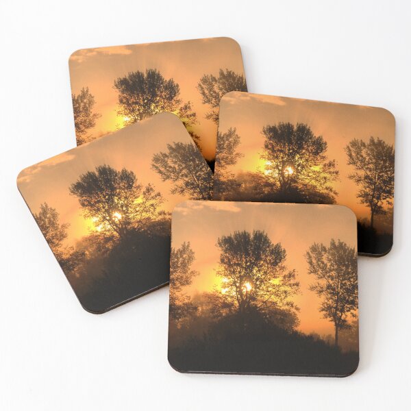 Item preview, A Tree, A Silhouette, and a Sunrise.  ( 2 ) designed and sold by Larry Davis.