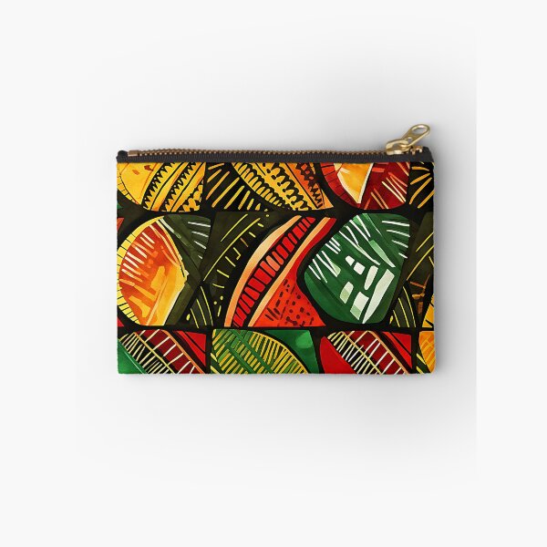 Item preview, 'Kwanzaa African-Style Red, Green, Yellow Geometric Pattern'  designed and sold by DEC02.