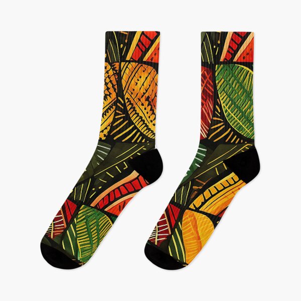 Item preview, 'Kwanzaa African-Style Red, Green, Yellow Geometric Pattern'  designed and sold by DEC02.