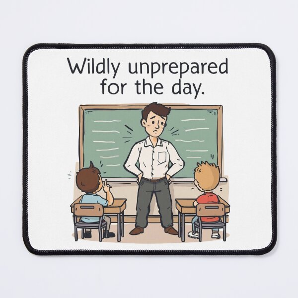 Item preview, Teacher facing class in a chaotic classroom moment designed and sold by Rue Market.
