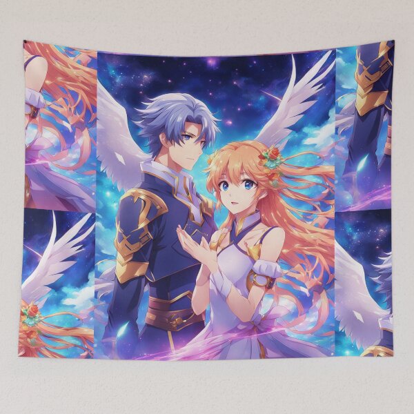 Item preview, Mystic anime couple designed and sold by ArtsJulian.