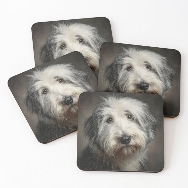 Item preview, Old English Sheepdog Portrait designed and sold by Elisabeth Lucas.