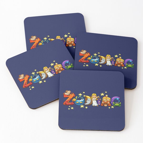 Item preview, The Zodiac Logo Text Collection Cartoon designed and sold by Arte Cartoon From TagTeam Group.