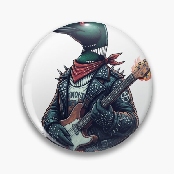 Item preview, Cyberpunk Rebel Loon: The Electric Rocker - Edgy Punk Art Edition designed and sold by Fatomfatom.