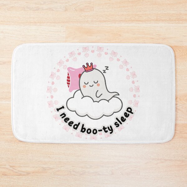 Item preview, Cute Sleeping Ghost – I Need Boo-ty Sleep Graphic designed and sold by Joy & Art .