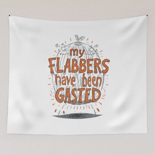 Item preview, My Flabbers Have Been Gasted designed and sold by Rue Design Company.