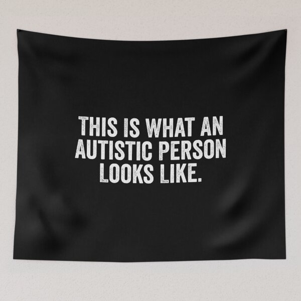 Item preview, This Is What An Autistic Person Looks Like designed and sold by manueldila.