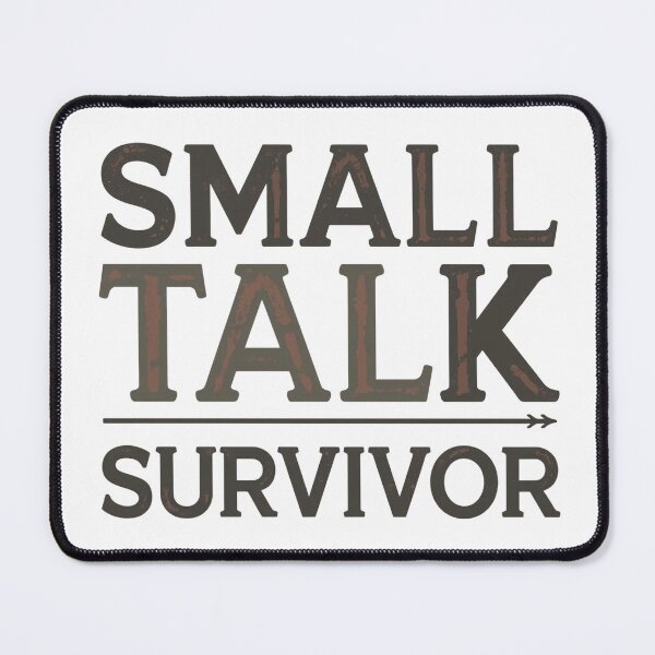 Item preview, Small Talk Survivor: Mastering Conversation Skills designed and sold by Rue Design Company.