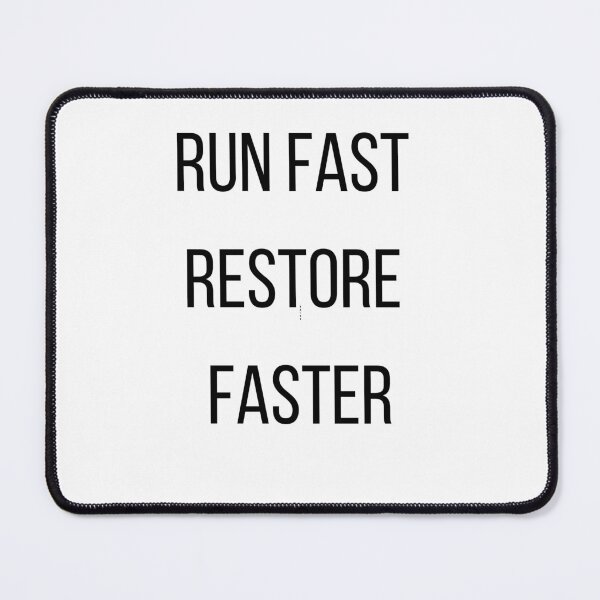 Item preview, Run Fast Restore Faster Dentist Design designed and sold by Toothletics.