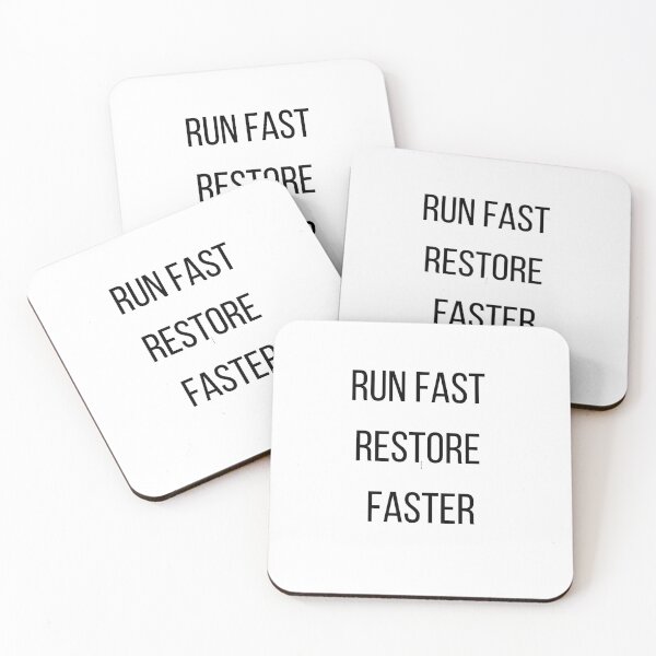Item preview, Run Fast Restore Faster Dentist Design designed and sold by Toothletics.