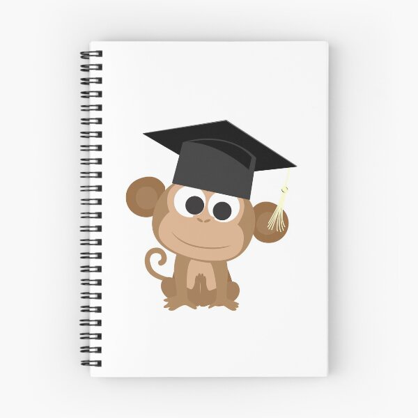 Item preview, Cute Monkey Graduate designed and sold by Hedgie Designs.