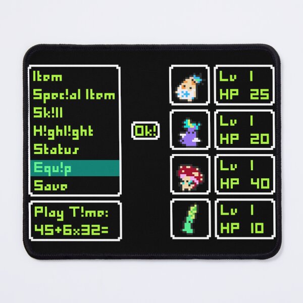 Item preview, P5X Yui Bui's Pixelized Veggie Knights Vr4 NES RPG Menu designed and sold by DyanaSM.