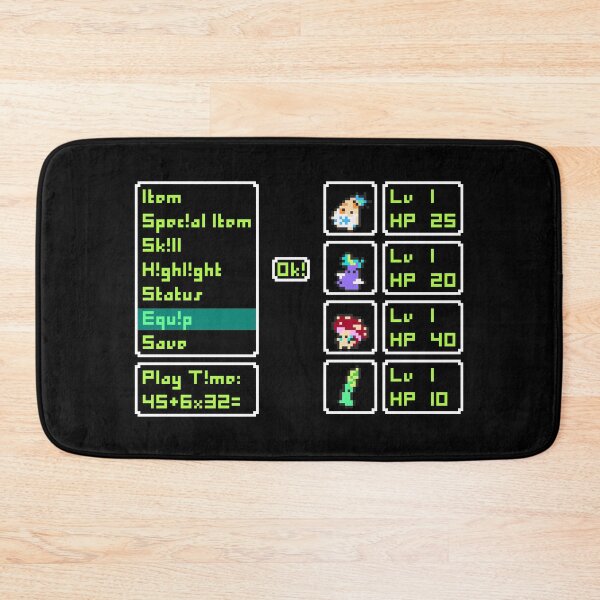 Item preview, P5X Yui Bui's Pixelized Veggie Knights Vr4 NES RPG Menu designed and sold by DyanaSM.