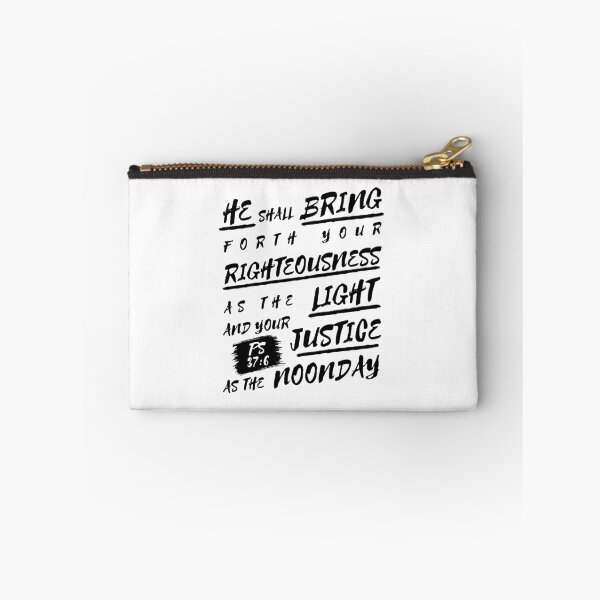 Item preview, Light and Justice Psalm 37:6 designed and sold by Clothed in Scripture.