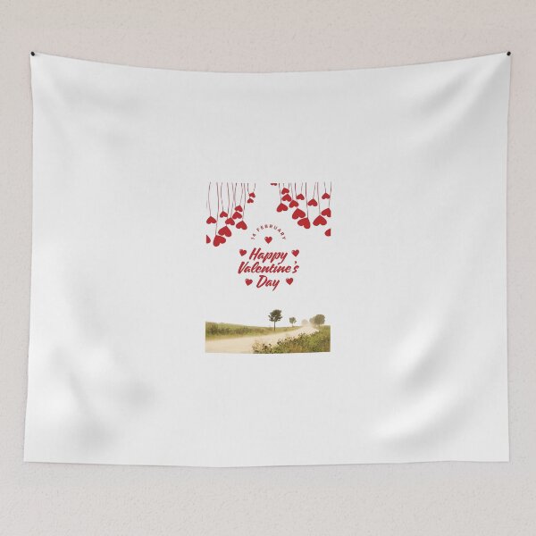 Item preview, Romantic Valentine's Day Road Trip - Heart Balloons  designed and sold by GoldZodiacVibe.